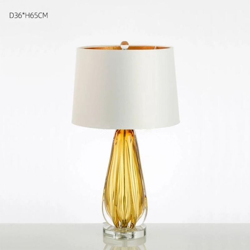 High quality Glass Table Light Reading Lamp