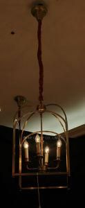 Good Quality Bird Cage Luxury Hotel Restaurant Hanging Pendant Light