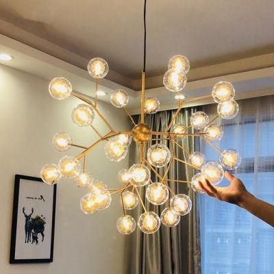 LED Firefly Sputnik Light Stylish Tree Branch Chandelier Lamp (WH-AP-106)