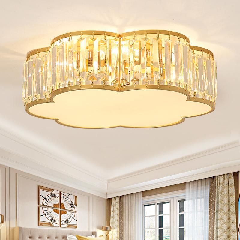 Modern Fashion Designer Black Gold LED Ceiling Art Deco Suspended Chandelier (WH-CA-97)