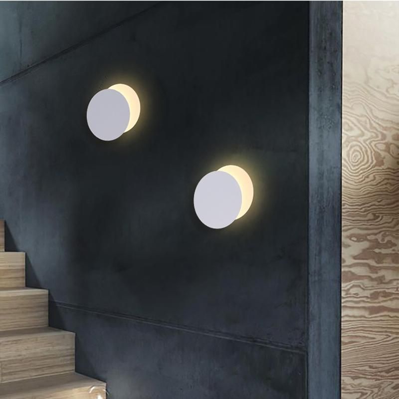 LED Wall Lamp Nordic Living Room Bedroom Simple Bedside Light Nightstand Lighting