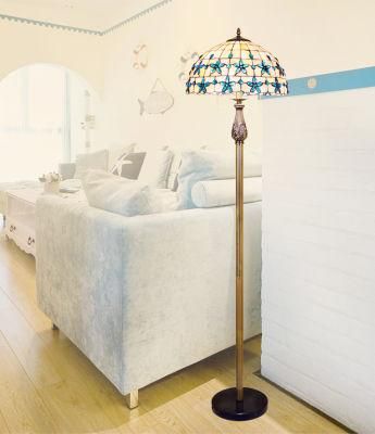 American Style Living Room LED Corner Marble Base Home Design Standard Decor Floor Lamp