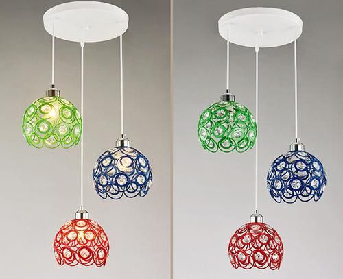 Modern Interior Lighting Home Crystal Pendant Lamp Hanging Light for Living Room