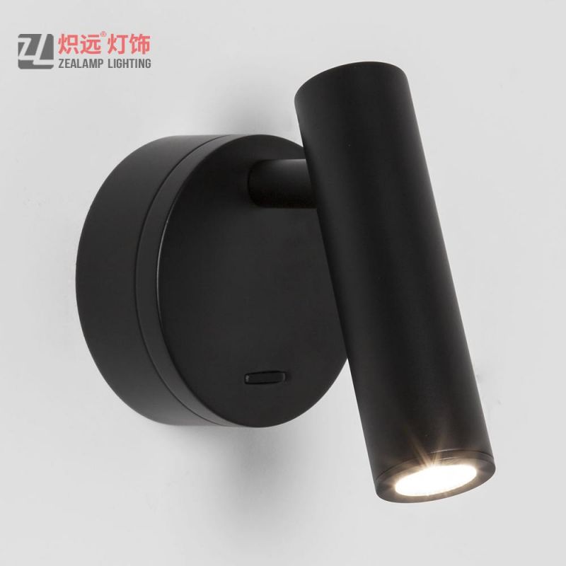 COB LED Headboard Bedside Reading Lamp Recessed Wall Mount Light