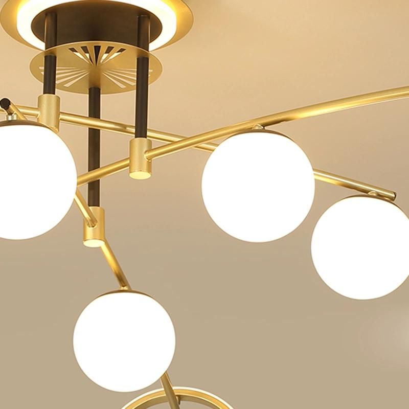 Luxury Modern Ceiling Light Simple Branch Diningroom Light Living Room Lamp