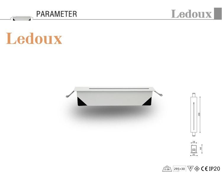 2W 2700K/3000K/4000K/5000K Energy Saving Lamp Recessed Step Light PCB Wall Light LED Stair Light