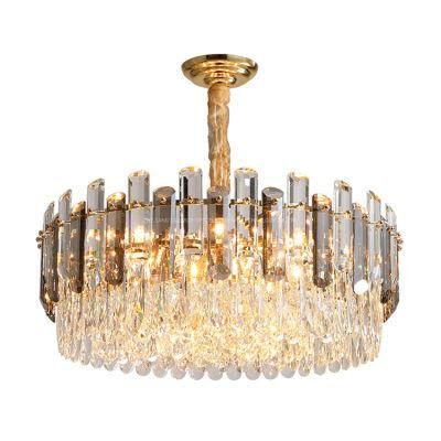 Lamparas Solares Jardincrystal Double PARA Fashion Steel Wheel Chandelier