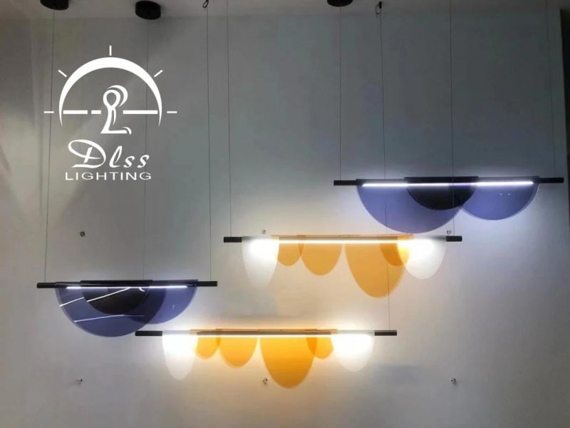 LED Translucent Wing Style Tube Pendant Light