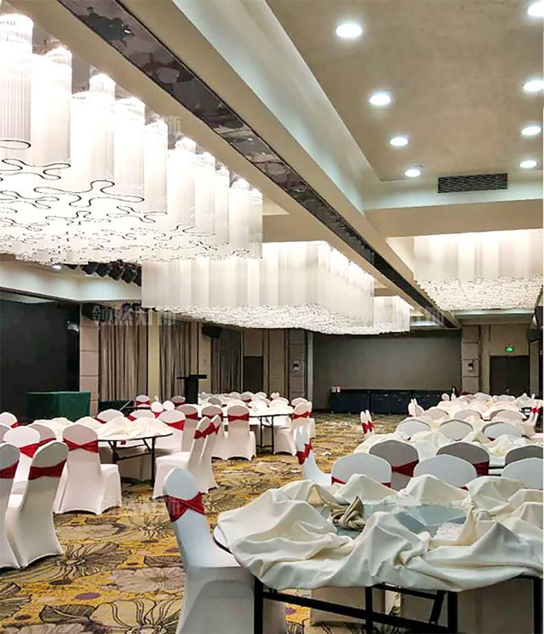 Large Size Hotel Ballroom Customized Ceiling Chandelier Light Lighting