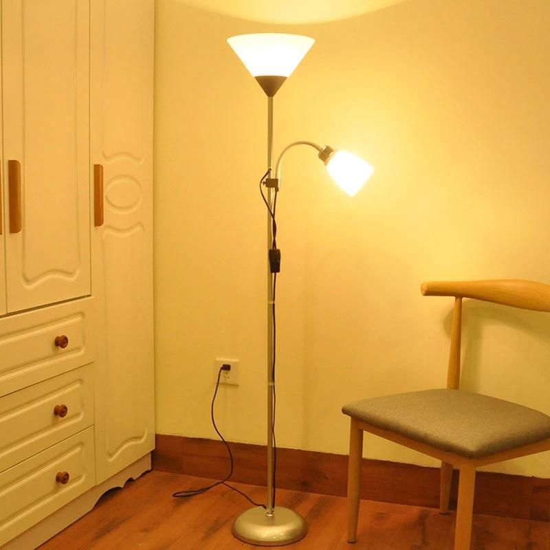 American Modern Wrought Iron Paint Floor Lamp LED Branch Bedroom Lamp Living Room Modern Floor Lamps (WH-MFL-91)