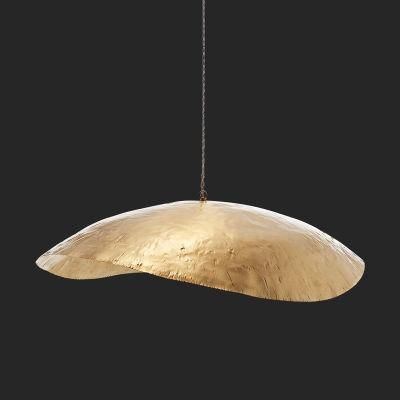 Simple American Retro Pendant Light Petals Lotus Leaf Pendant Light Post-Modern and Designer Suspension Light (WH-AP-203)