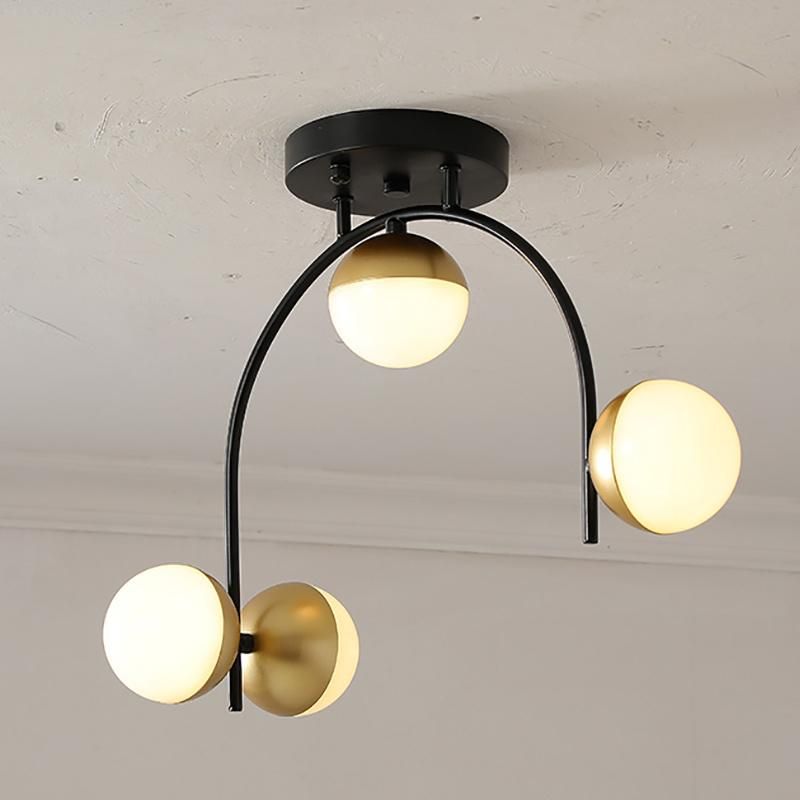 Nordic Lamp LED Living Room Chandelier Simple Modern Bedroom Pendant Lamp