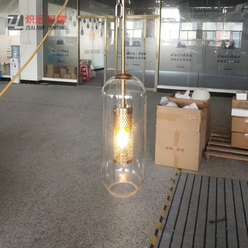Interior Shopping Hall Lighting Glass Pendant Light for Ballroom