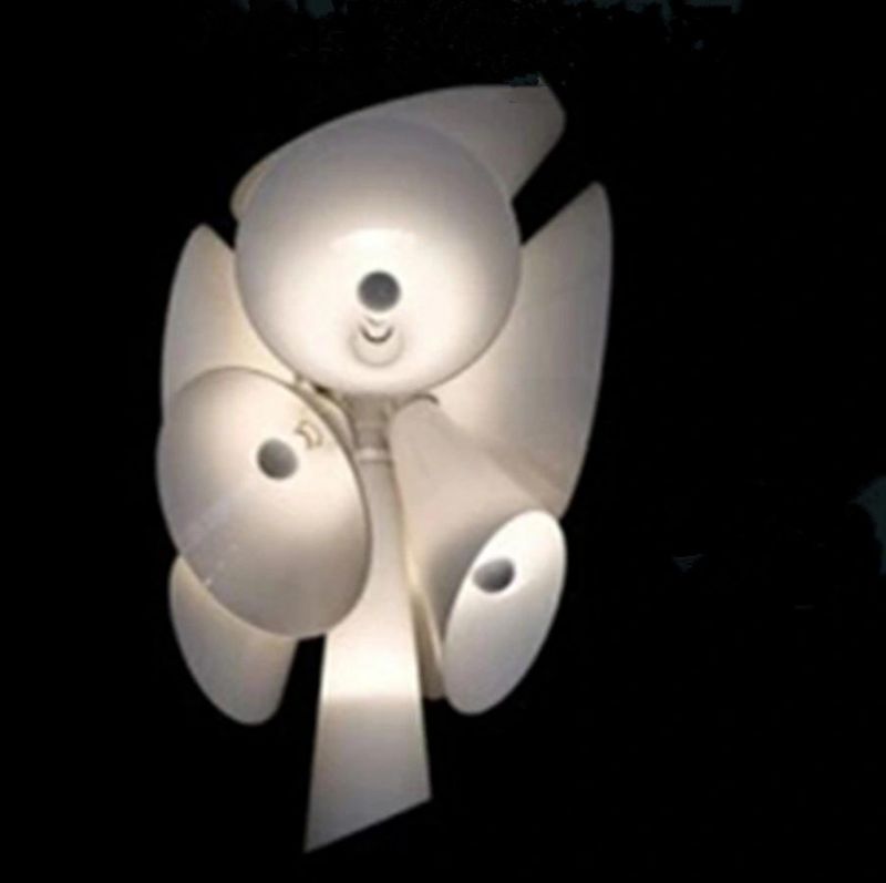 Post Modern White Pendant Light Italian Fashion Design Creative Light Designed Living Hotel Pendant Light (WH-AP-154)