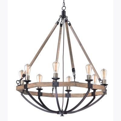 Vintage Chandelier Oil Rubbed Bronze Pendant Lamp 3 Light Retro Pendant Light