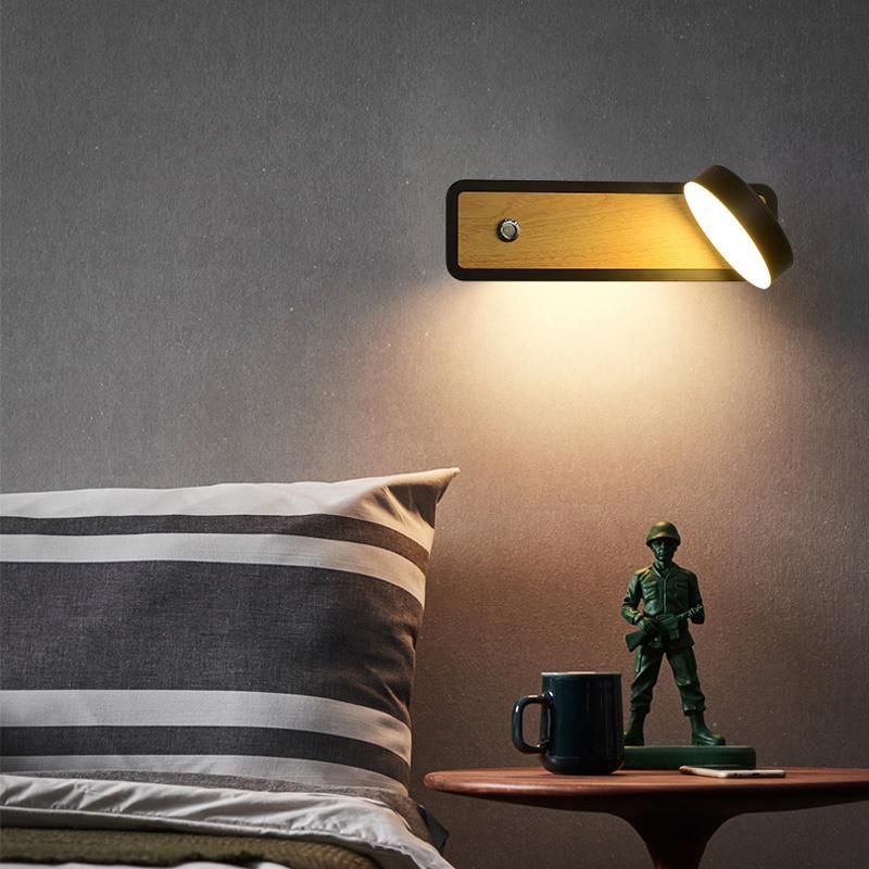 Bedside Light Simple and Creative Modern Background Wall Art Wall Lamp