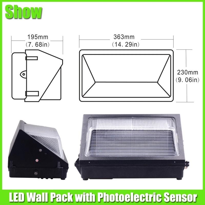 5 Years Warranty Dlc Approved 80W LED Wall Pack