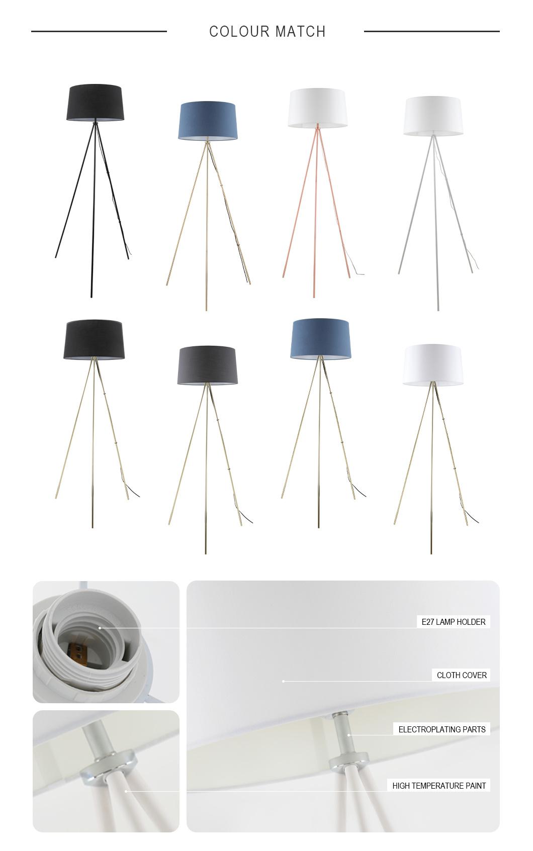 Standing Modern Simple Nordic Hotel Decor New Invention Hot Sell Floor Lamp