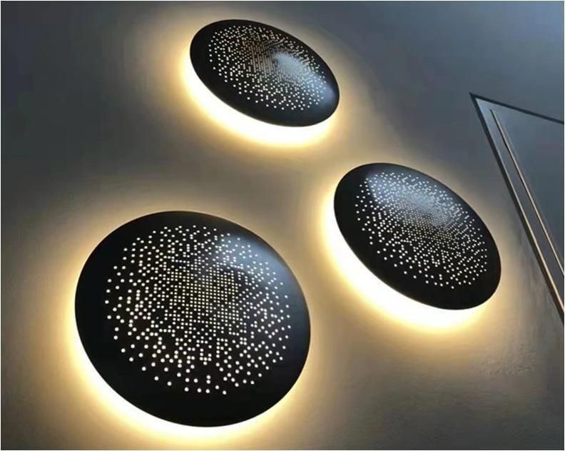 Stainless Steel Acrylic Modern Outside Wall Light for Courtyard, Villa LED Lamp