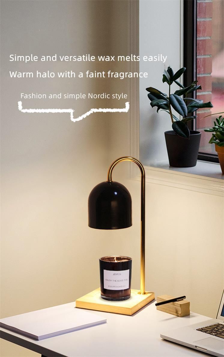 Log Aromatherapy Adjustable Light Melting Wax Candle Scent Furnace Melting Candle Lamp Fragrance Lamp