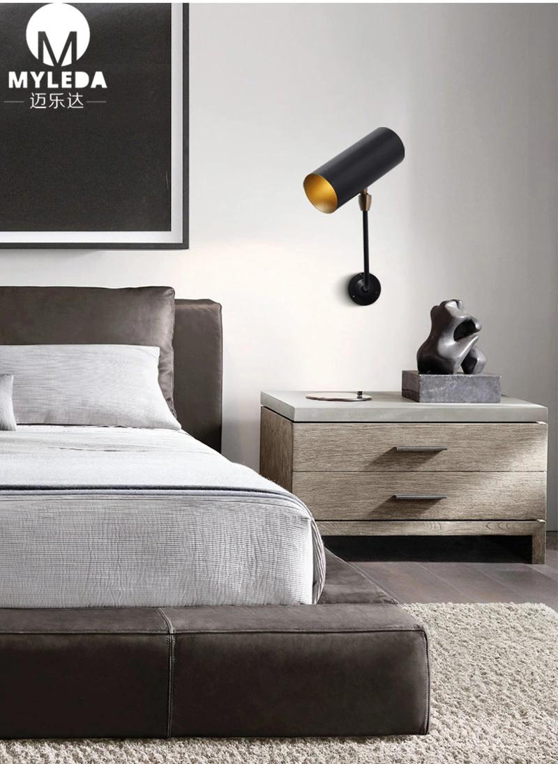 Fine Metal Design Brass Elegant Gold Adjustable Wall Lighting for Bedroom, Living Room