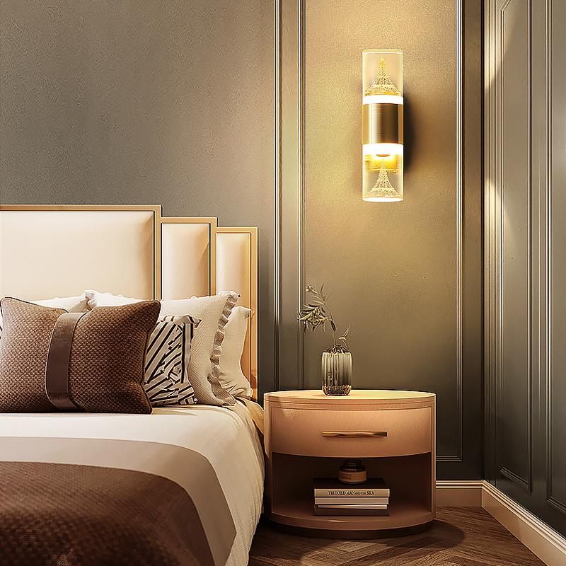Bedside LED Living Room Wall Lamp Background Wall Light Modern Simple Lighting