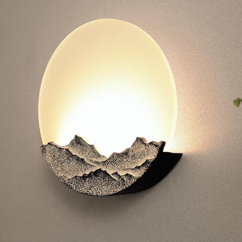 Chinese Modern Simple 5W LED Wall Light Bedroom Hotel LED Decorative Wall Light for Bedroom (WH-OR-129)
