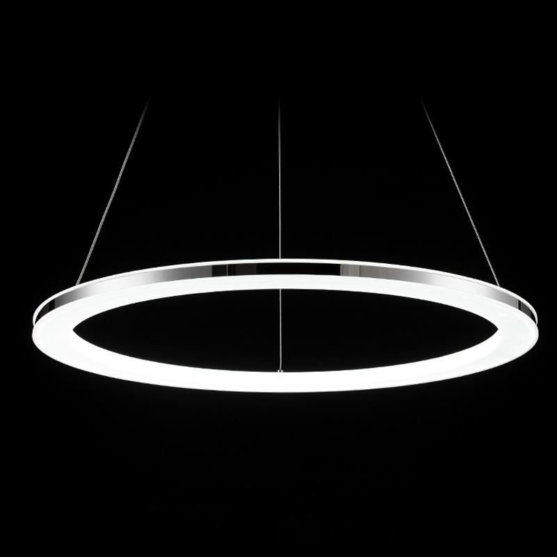 Three Layer Round Circle Ring LED Acrylic Pendant Light