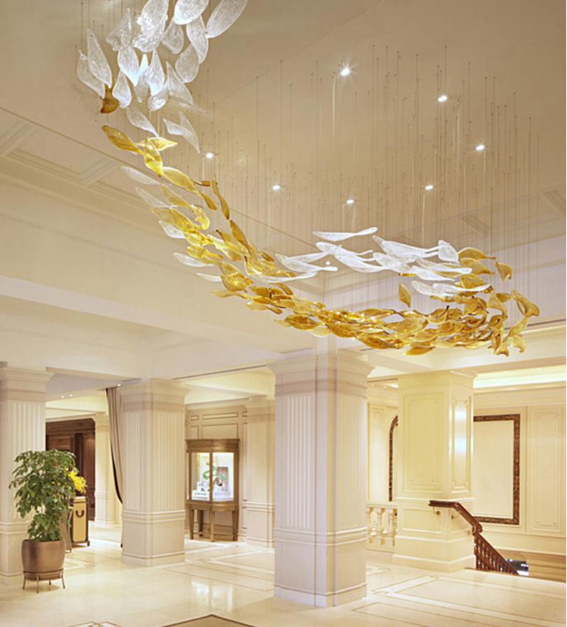 Large Custom Hotel Lobby Chandelier