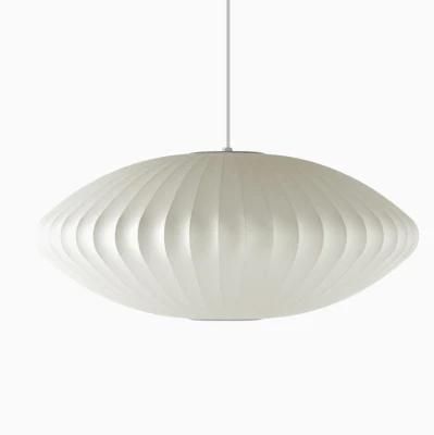 Idaqiu&reg; Factory Custom Nelson Saucer Bubble Cocoon Silk Pendant Light