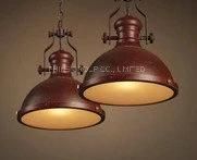 Antique Creative Bar Shop Indoor Metal Pendant Lamp