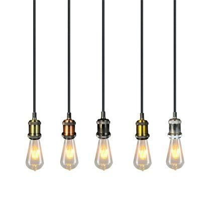 Nordic Wrought Iron Modern Style Pendant Lamp Bedroom Decoration Retro Island Lamp Chandelier