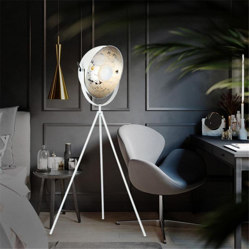 Industrial Vintage Floor Lamps for Living Room Home Decor Photo Studio Fill Light Standing Lamps for Bedroom Bedside Lamps