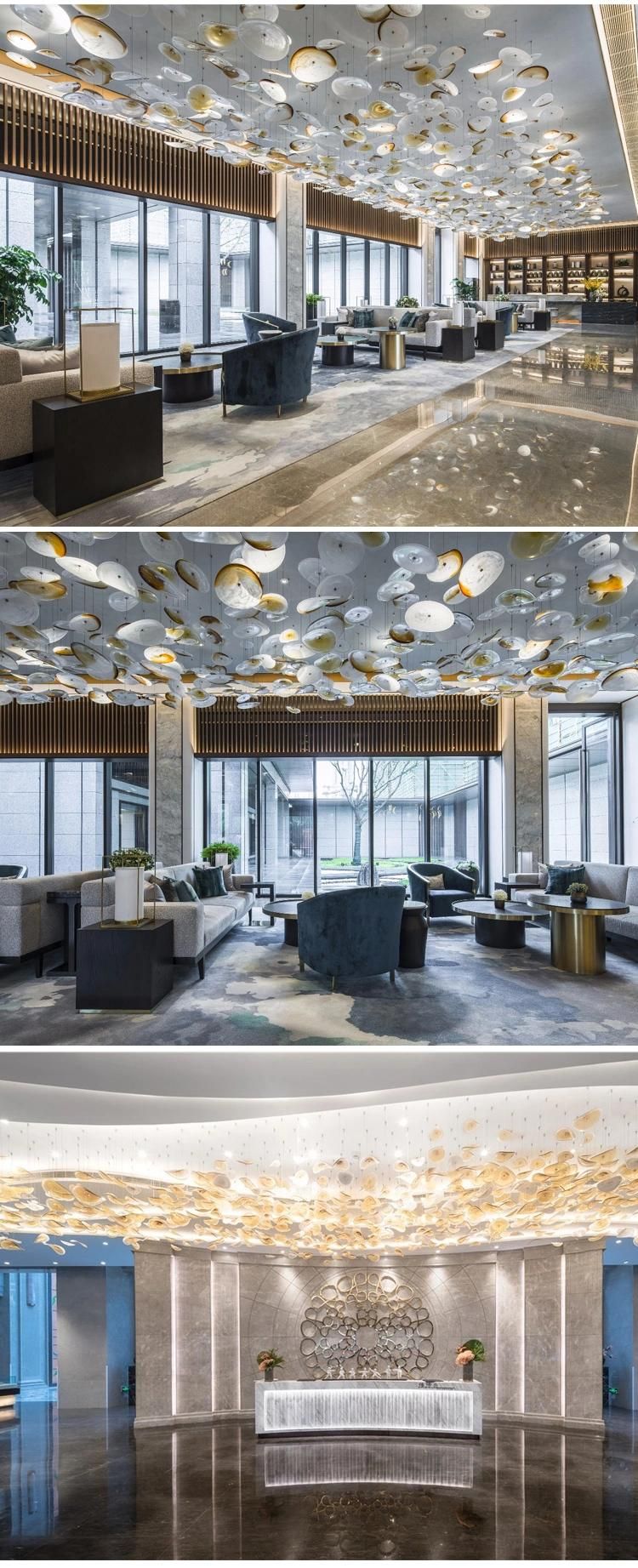 Modern Decoration Hotel Lobby Villa Pendant Light Custom LED Chandelier