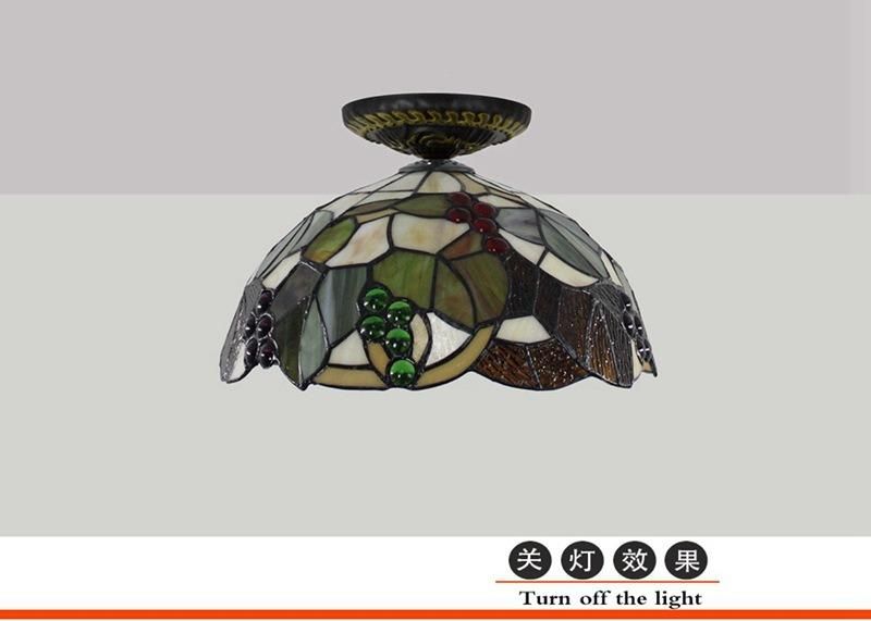 Tiffany Lamp Style Indoor Home Living Room Bedroom Kitchen Yewllo Industrial Chandelier (WH-TA-20)
