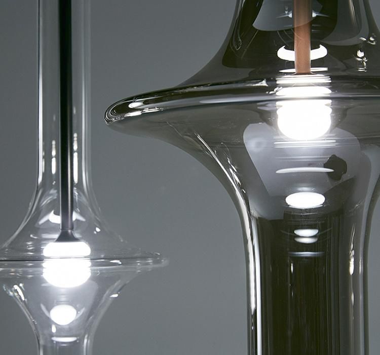 Modern Indoor Decorative Glass Hanging Pendant Light for Dining Room