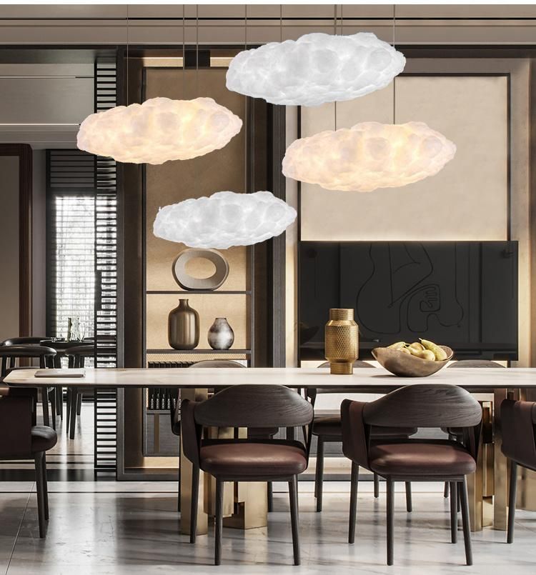 Modern Style Nordic Theme Cloud Chandelier Hotel Restaurant Cloud Lamp