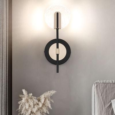 Simple LED Light Warm Bedroom Bedside Lamp Decorative Wall Lamp Corridor Lamp