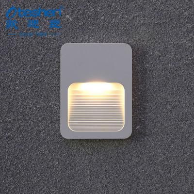 New Style Hot Sale Indoor Outdoor IP65 2W LED Stair Light LED Surface Mount Stair Wall Light LED Step Light