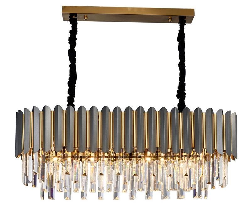 Modern Luxury Crystal Chandelier Light Kitchen Pendant Lighting Hanging Lights for Dining Room