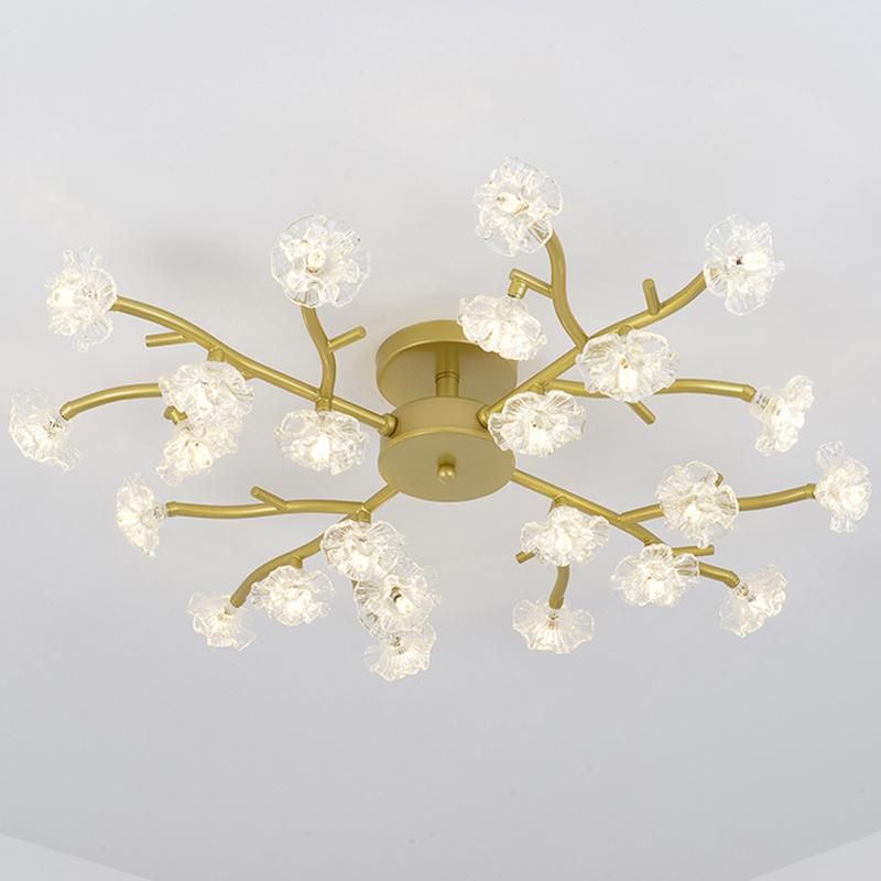 Living Room Lamp LED Ceiling Light Creative Personality Bedroom Lamp Modern Simple Branch Lamp