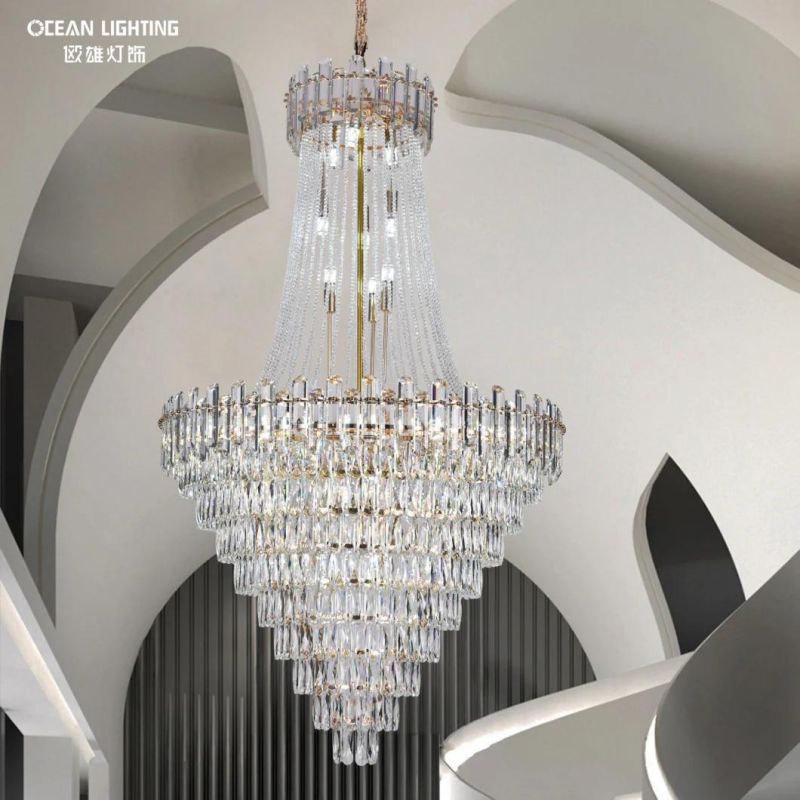 Gold Chandelier Lighting Fixtures Modern Chandelier Om8023-1000