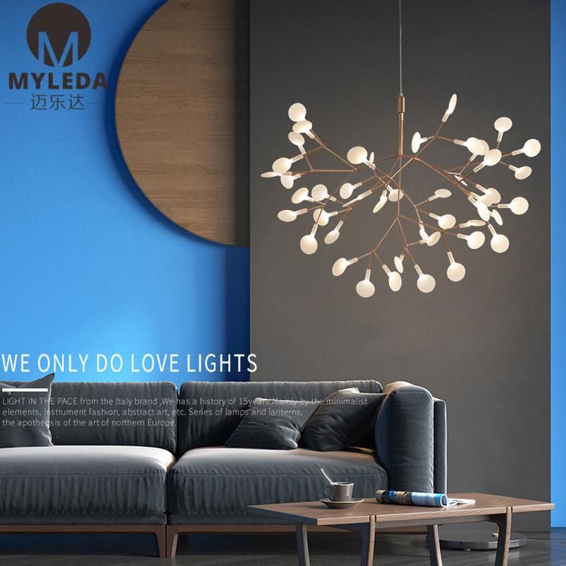 Hotel Hall Extravagant Decorative Custom-Made Pendant Chandelier Lighting