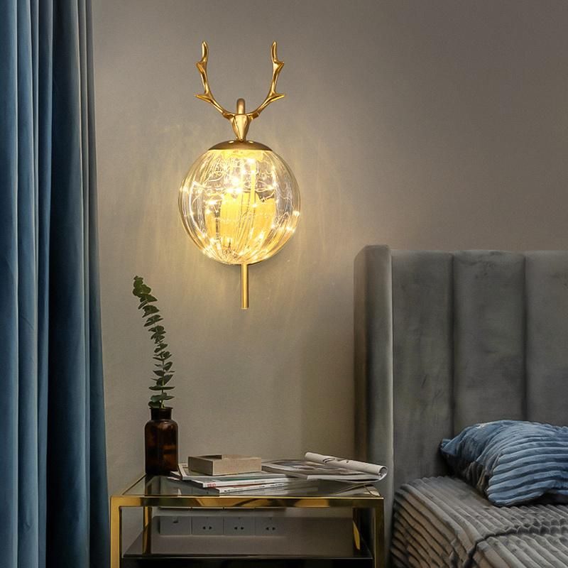 Lighting Modern Simple Living Room Bedroom Bedside Light Creative Wall Lamp