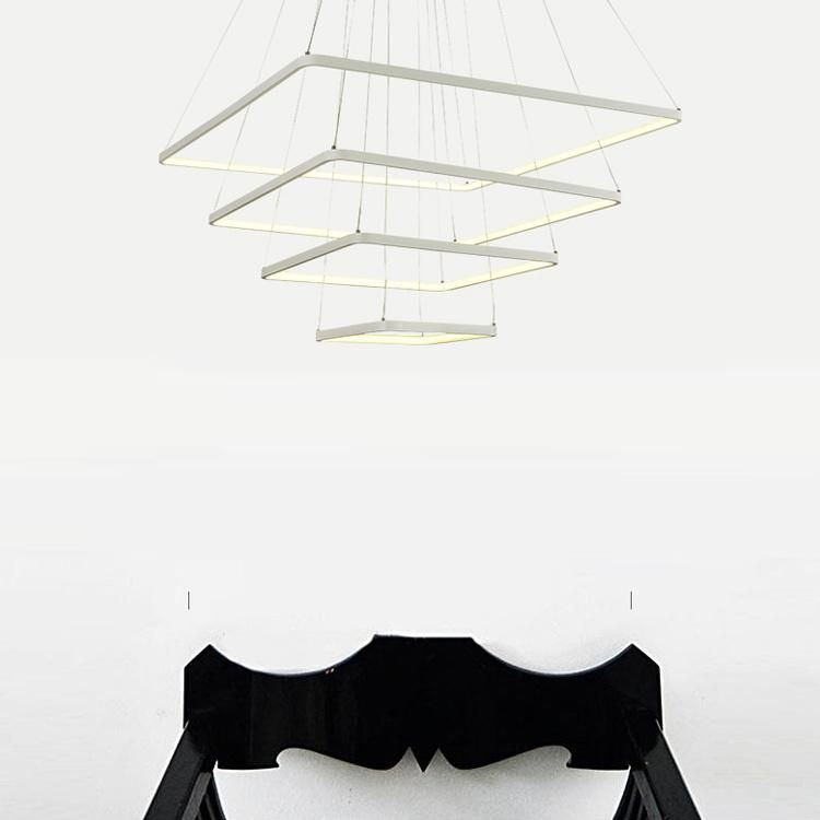 Modern Individual Acrylic Pendant Lights Square Pendant Lamp (WH-AP-37)