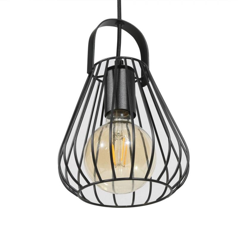 Modern Lamp Shade Pendant Lighting with Iron Net