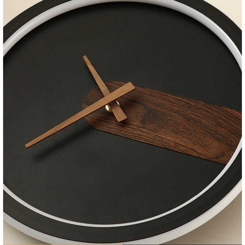 Modern Simple Living Room Clock Wall Lamp Fashion Art Background Wall Decoration Modeling Light