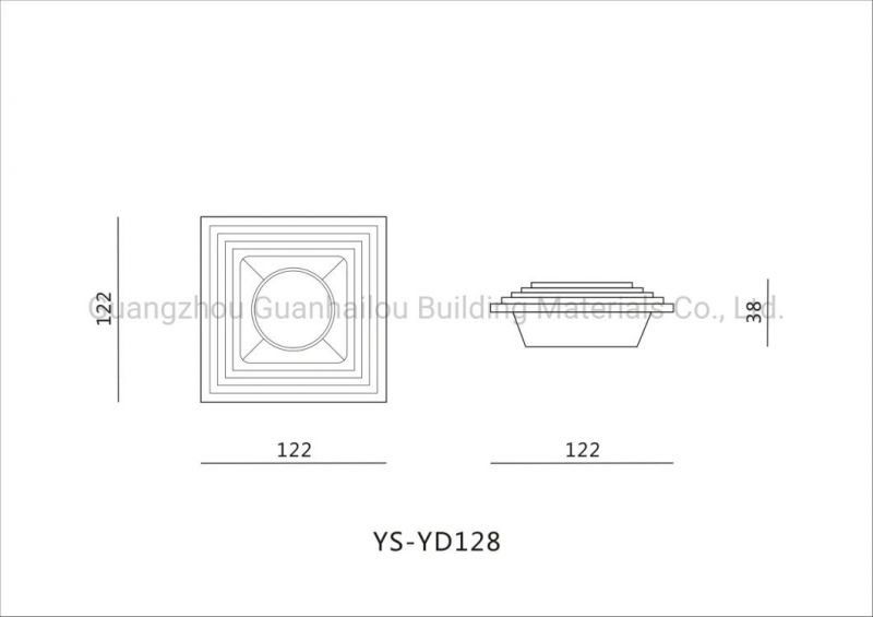 Energy Saving LED Recessed Light/ Gypsum Ceiling Light (128)