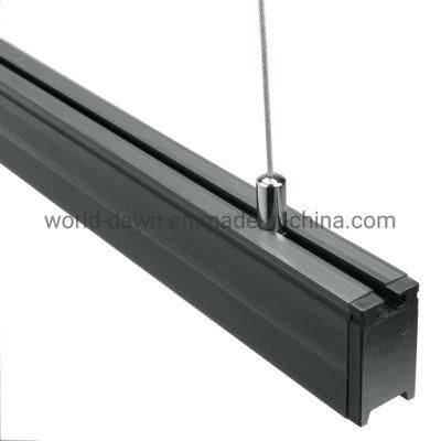 Office LED Lighting 600mm 1200mm Connectable LED Linear Ceiling Chandelier Lamp LED Pendant Spot Light