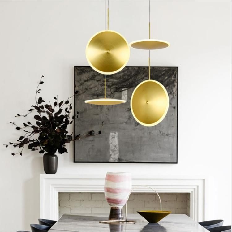 New Design Flying Saucer Modern Metal Pendant Lamp